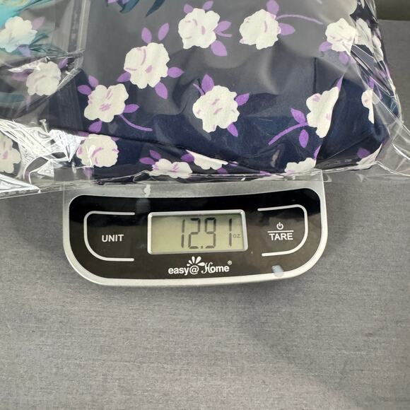 J. Crew Skirt Womens 16 Blue Midi Pleated Scattered Peony Floral Business Preppy - Picture 13 of 13